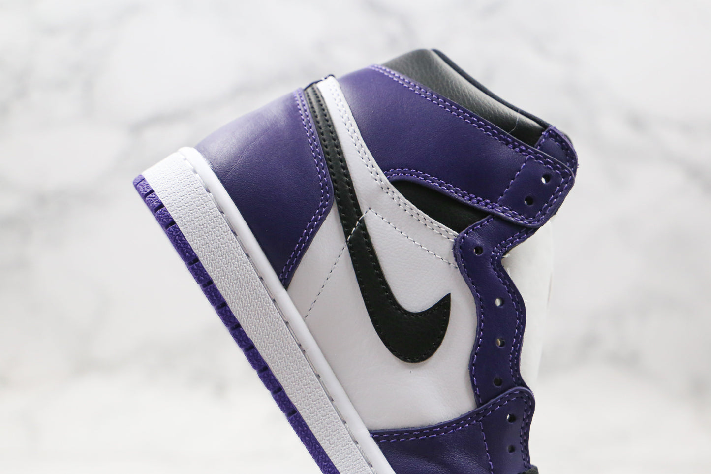 Jordan 1 Retro High Court Purple White 