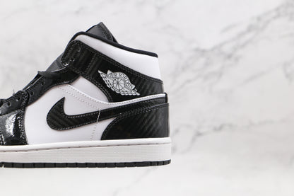 Jordan 1 Mid Carbon Fiber 