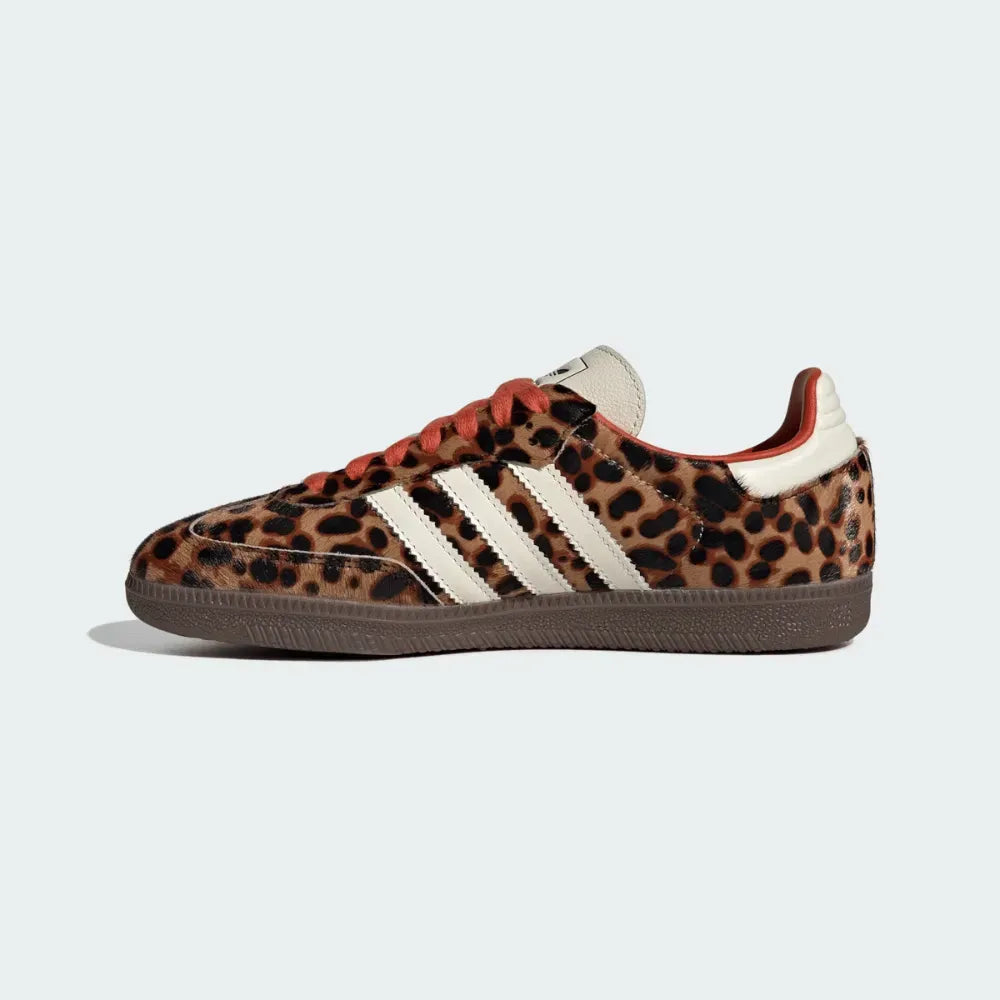Adidas Samba OG Preloved Red Leopard 