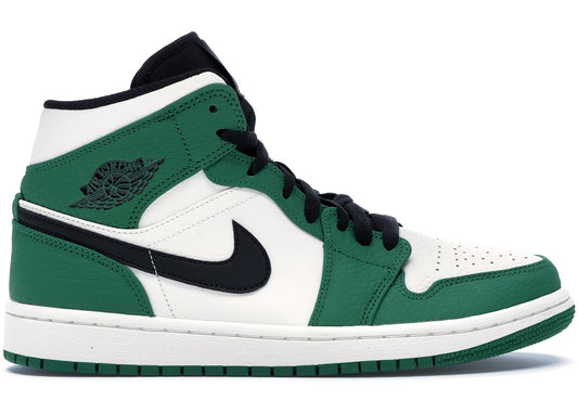 Jordan 1 Mid Pine Green 