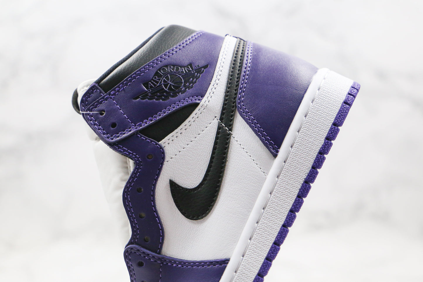 Jordan 1 Retro High Court Purple White 