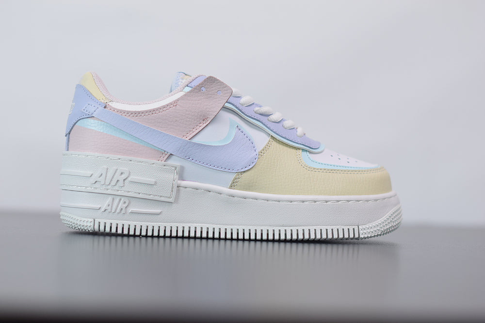 Nike Air Force 1 Shadow White Glacier Blue Ghost 