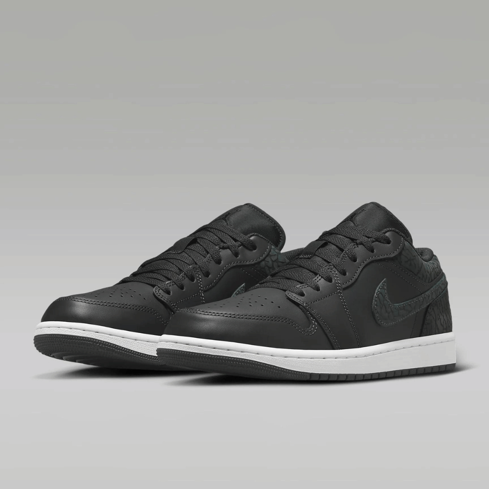 Air Jordan 1 Low SE Black Elephant 