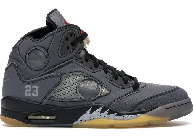 Jordan 5 Retro Off-White Black 