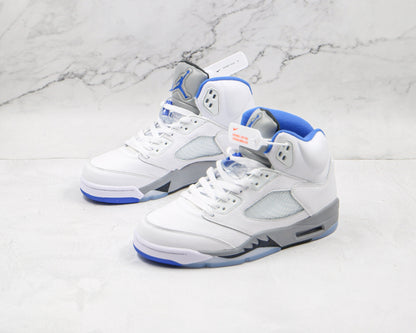Jordan 5 Retro White Stealth 