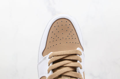 Jordan 1 Low Hemp White 
