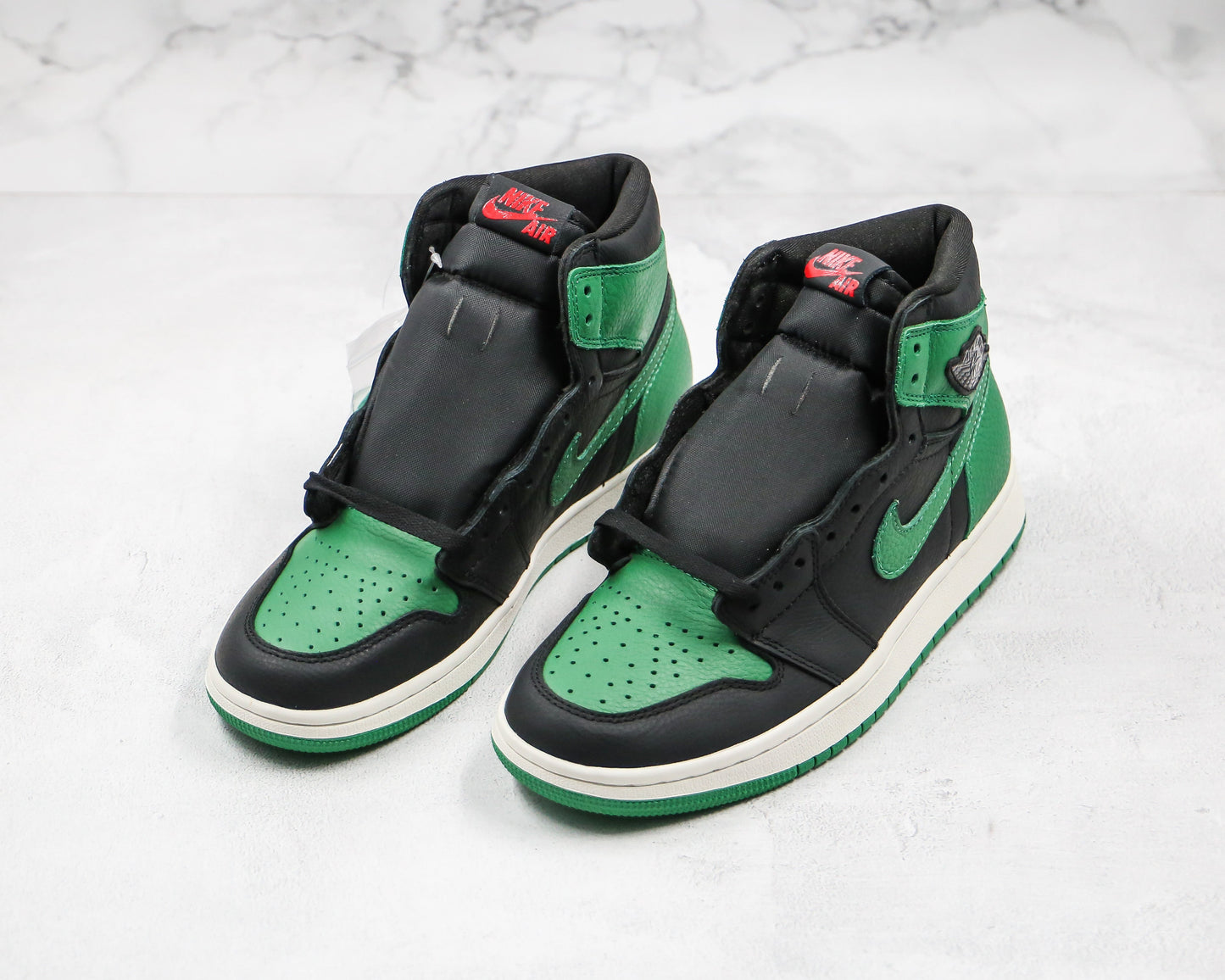 Jordan 1 Retro High Pine Green Black 