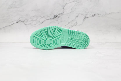Jordan 1 Low Green Glow Violet Shock 
