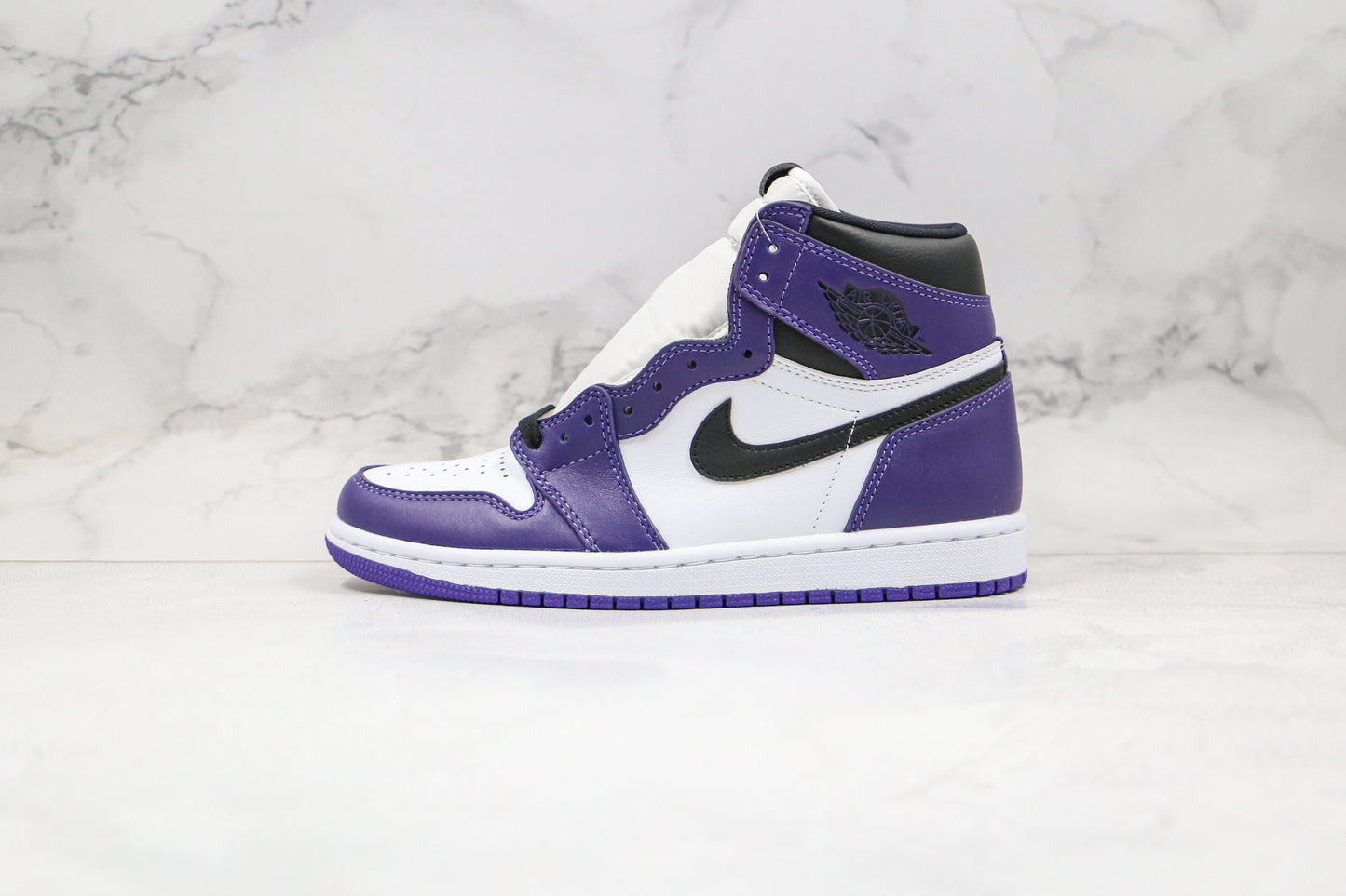 Jordan 1 Retro High Court Purple White 