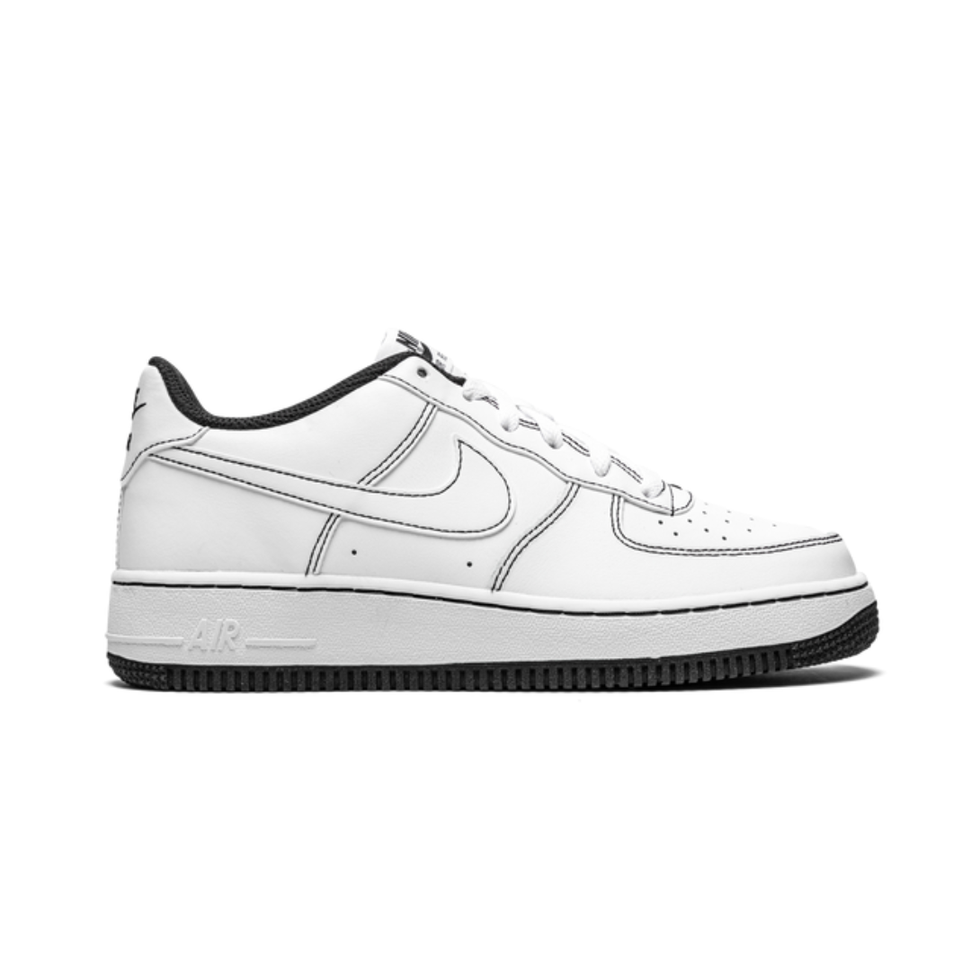 Nike Air Force 1 Low Contrast Stitch White Black 