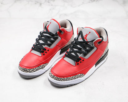 Jordan 3 Retro Unite Fire Red 