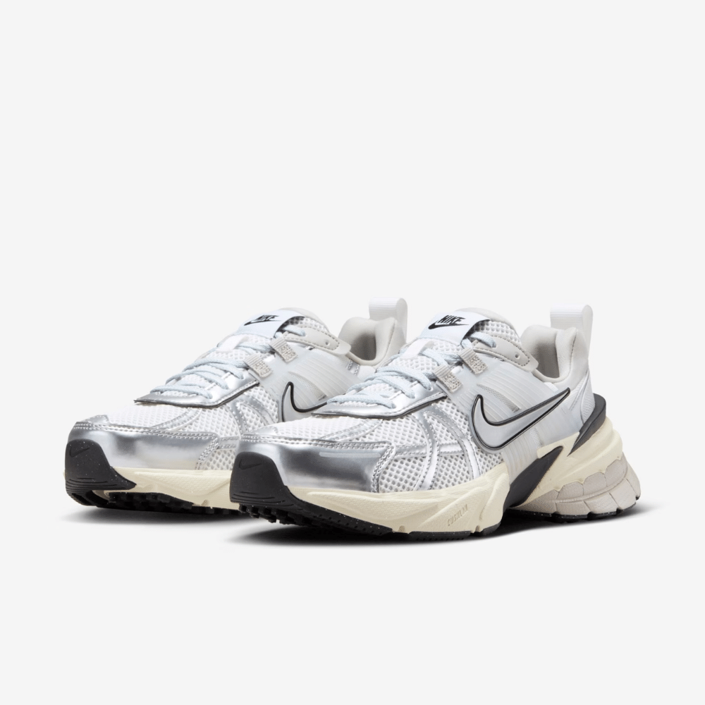 Nike V2K Run Summit White Metallic Silver 
