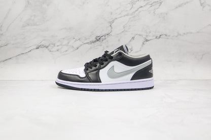 Jordan 1 Low Black White Grey 