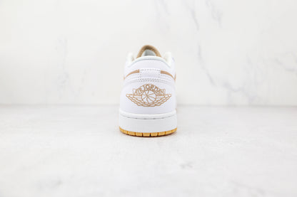 Jordan 1 Low Hemp White 