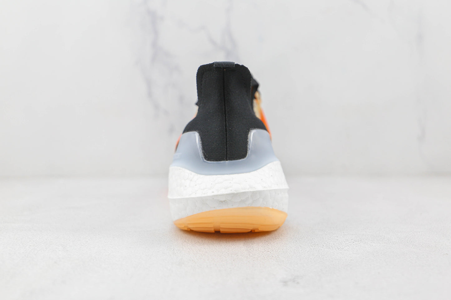 Adidas Ultraboost 22 Black Turbo Flash Orange 