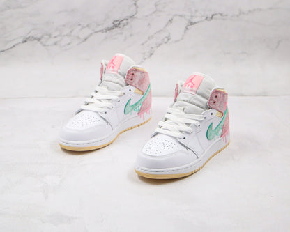 Jordan 1 Mid Paint Drip 