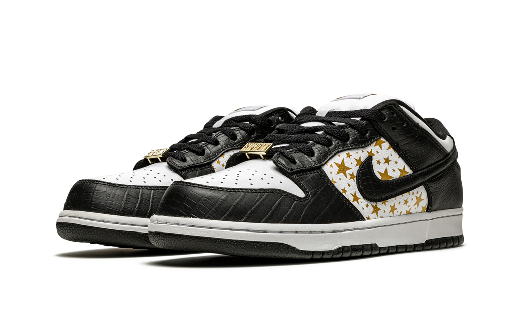 Nike SB Dunk Low Supreme Stars Black 