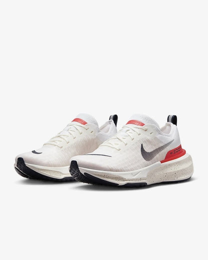Nike Invincible Run 3 White Bright Crimson 