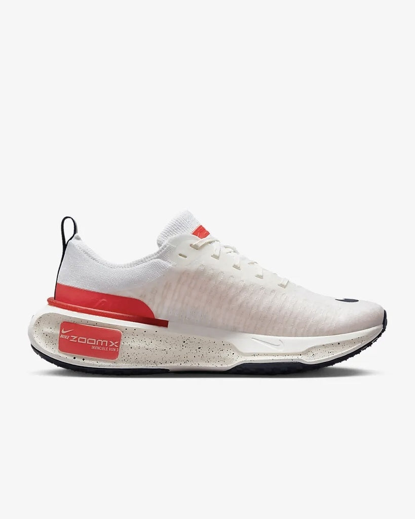 Nike Invincible Run 3 White Bright Crimson 