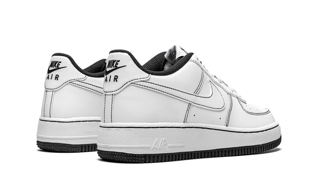 Nike Air Force 1 Low Contrast Stitch White Black 