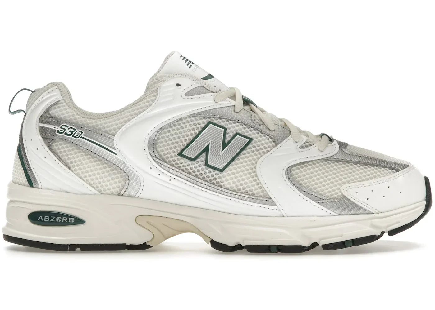 New Balance 530 Sea Salt White Marsh Green 