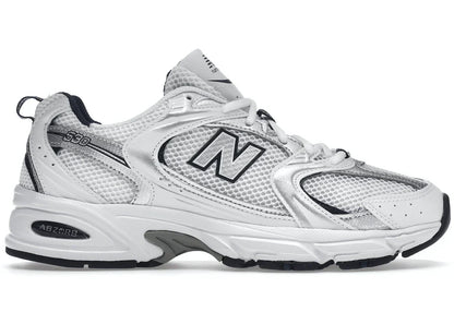 New Balance 530 White Silver Navy 