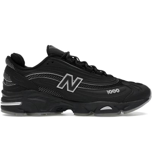 New Balance 1000 Black White Silver Metallic 