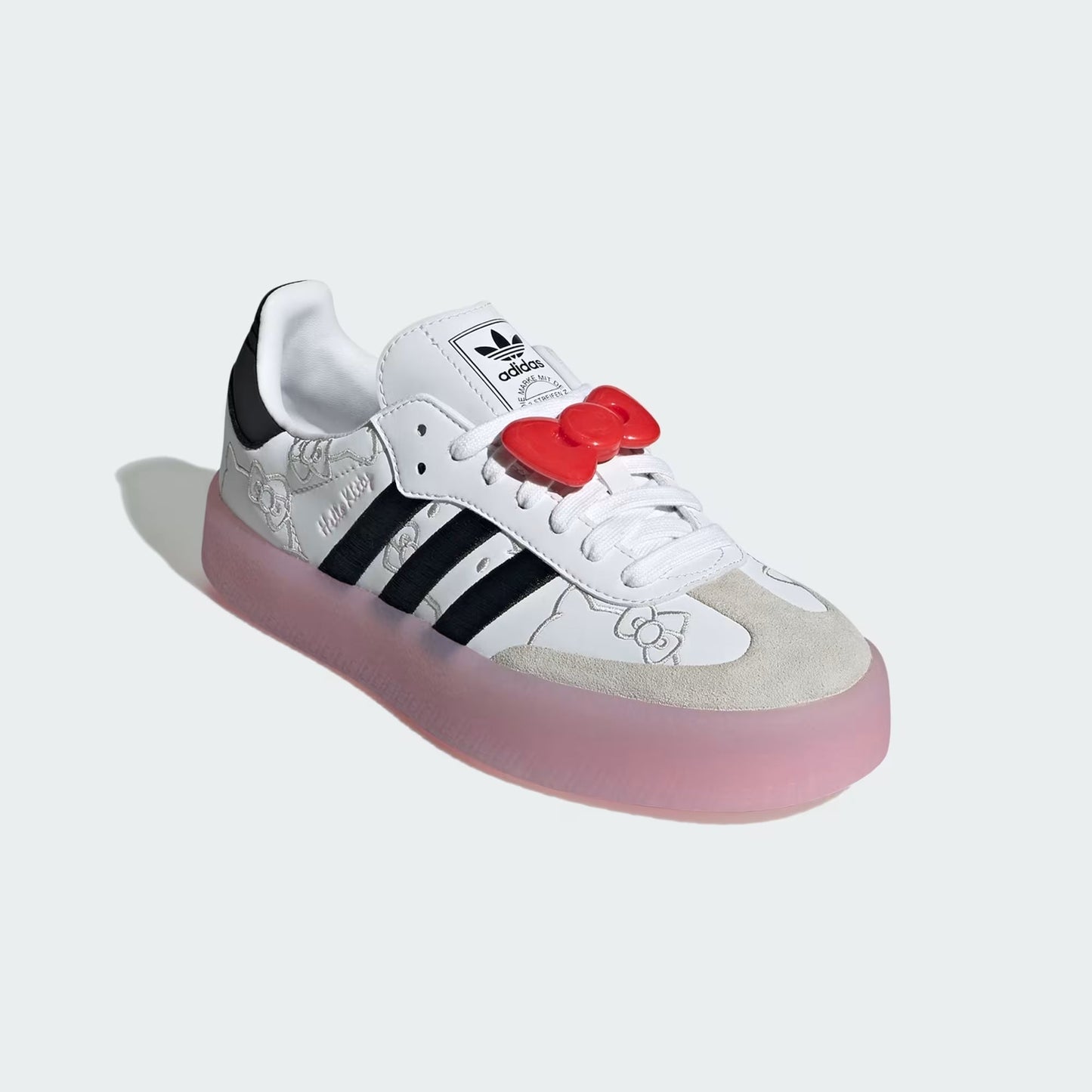 Hello Kitty x Adidas Sambae Cloud White Clear Pink 