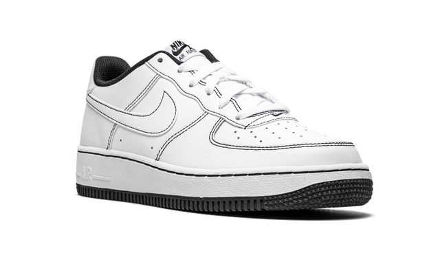 Nike Air Force 1 Low Contrast Stitch White Black 