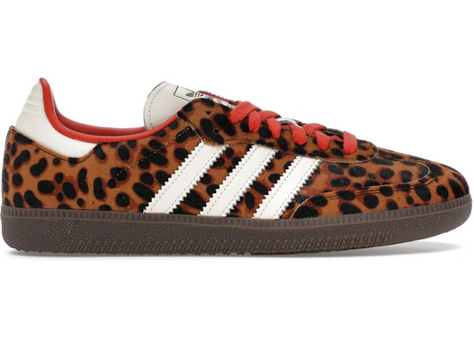Adidas Samba OG Preloved Red Leopard 