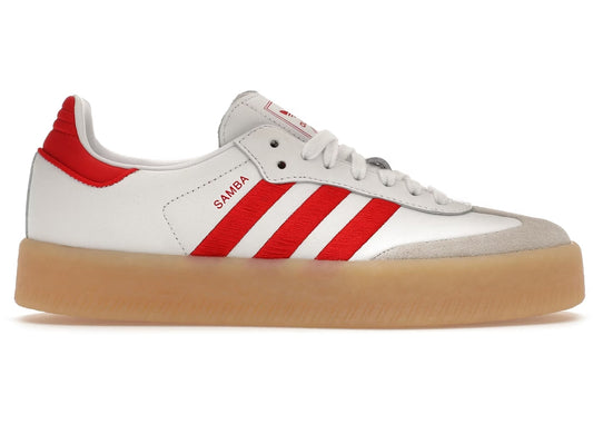 Adidas Sambae White Better Scarlet Gum 