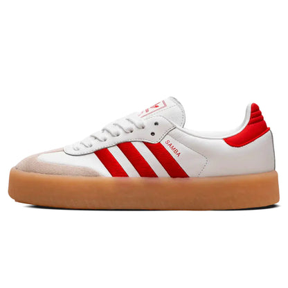 Adidas Sambae White Better Scarlet Gum 