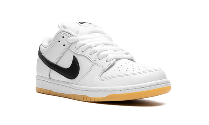 Nike SB Dunk Low Orange White Label Black 