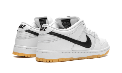 Nike SB Dunk Low Orange White Label Black 