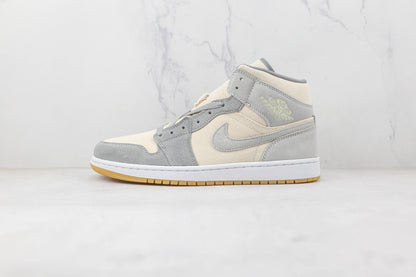Jordan 1 Mid SE Coconut Milk Particle Gray 