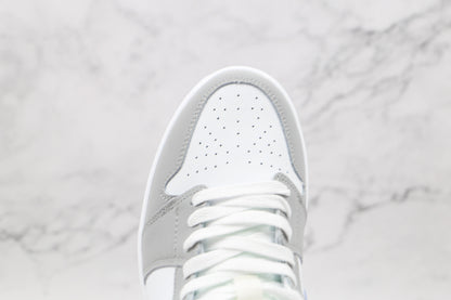 Jordan 1 Mid Wolf Gray Aluminum 