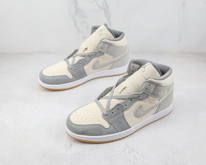 Jordan 1 Mid SE Coconut Milk Particle Gray 