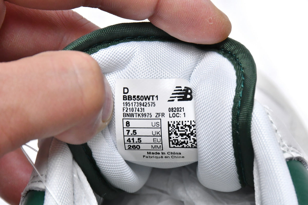 New Balance 550 Green White 