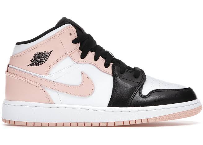 Jordan 1 Mid Arctic Orange Black Toe (GS) 