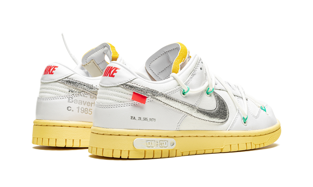 Nike Dunk Low Off White Lot 01:50 