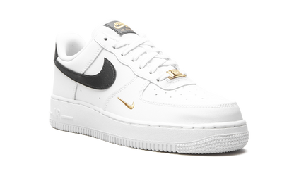 Nike Air Force 1 Essential White Black Gold 