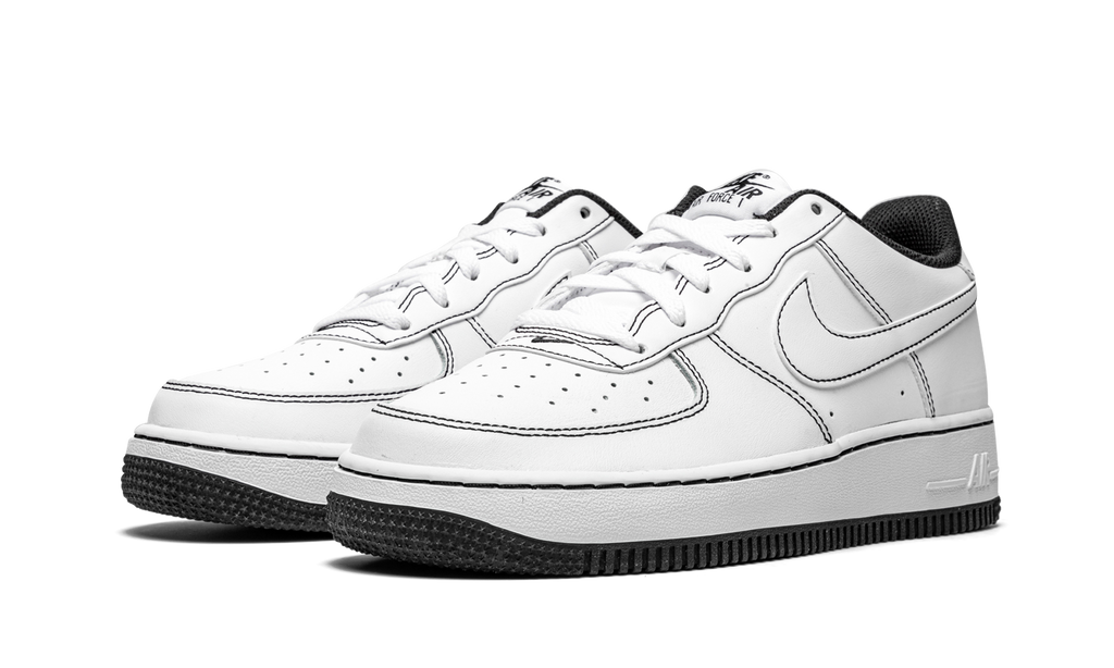 Nike Air Force 1 Low Contrast Stitch White Black 
