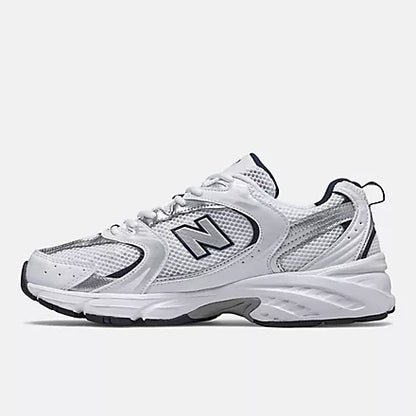 New Balance 530 White Silver Navy 