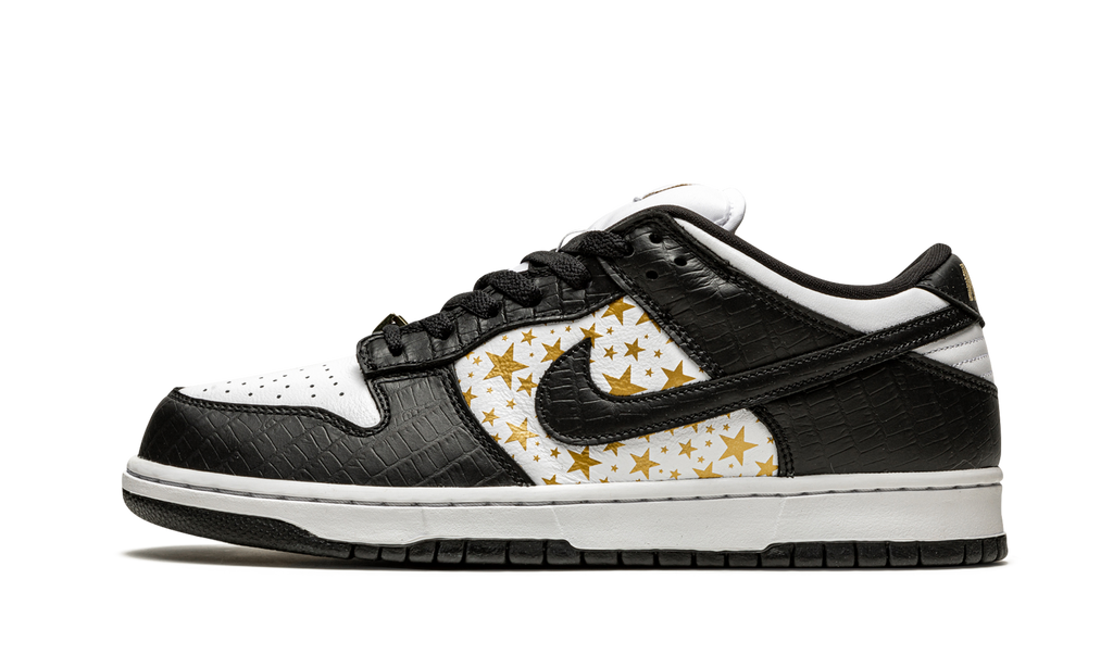 Nike SB Dunk Low Supreme Stars Black 