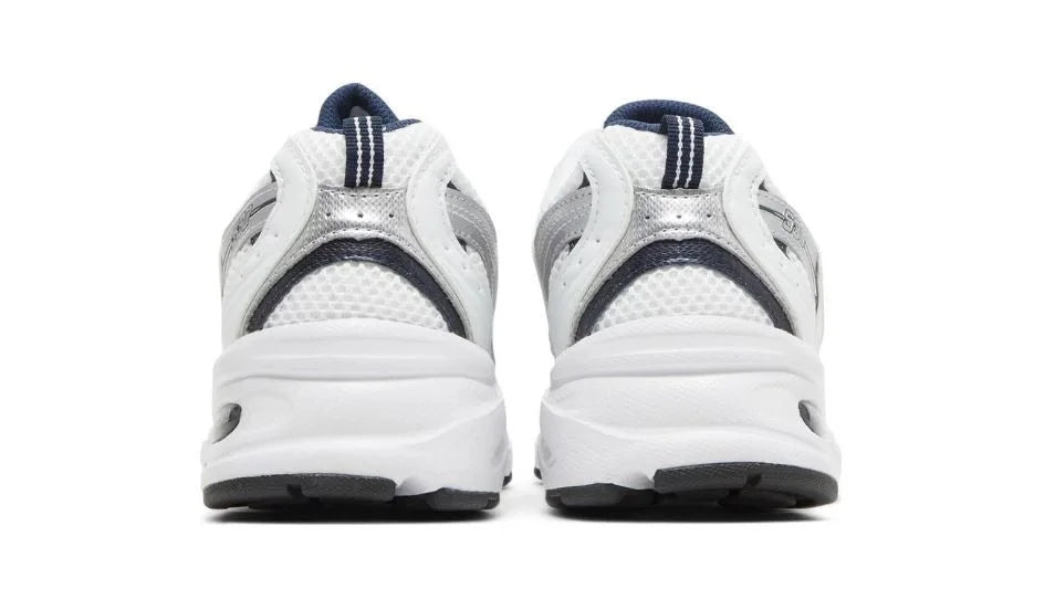 New Balance 530 White Silver Navy 